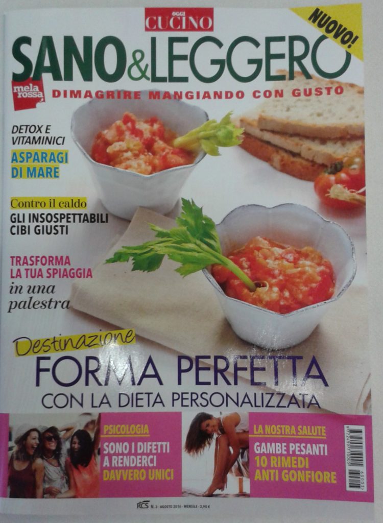 sano e leggero agosto 16