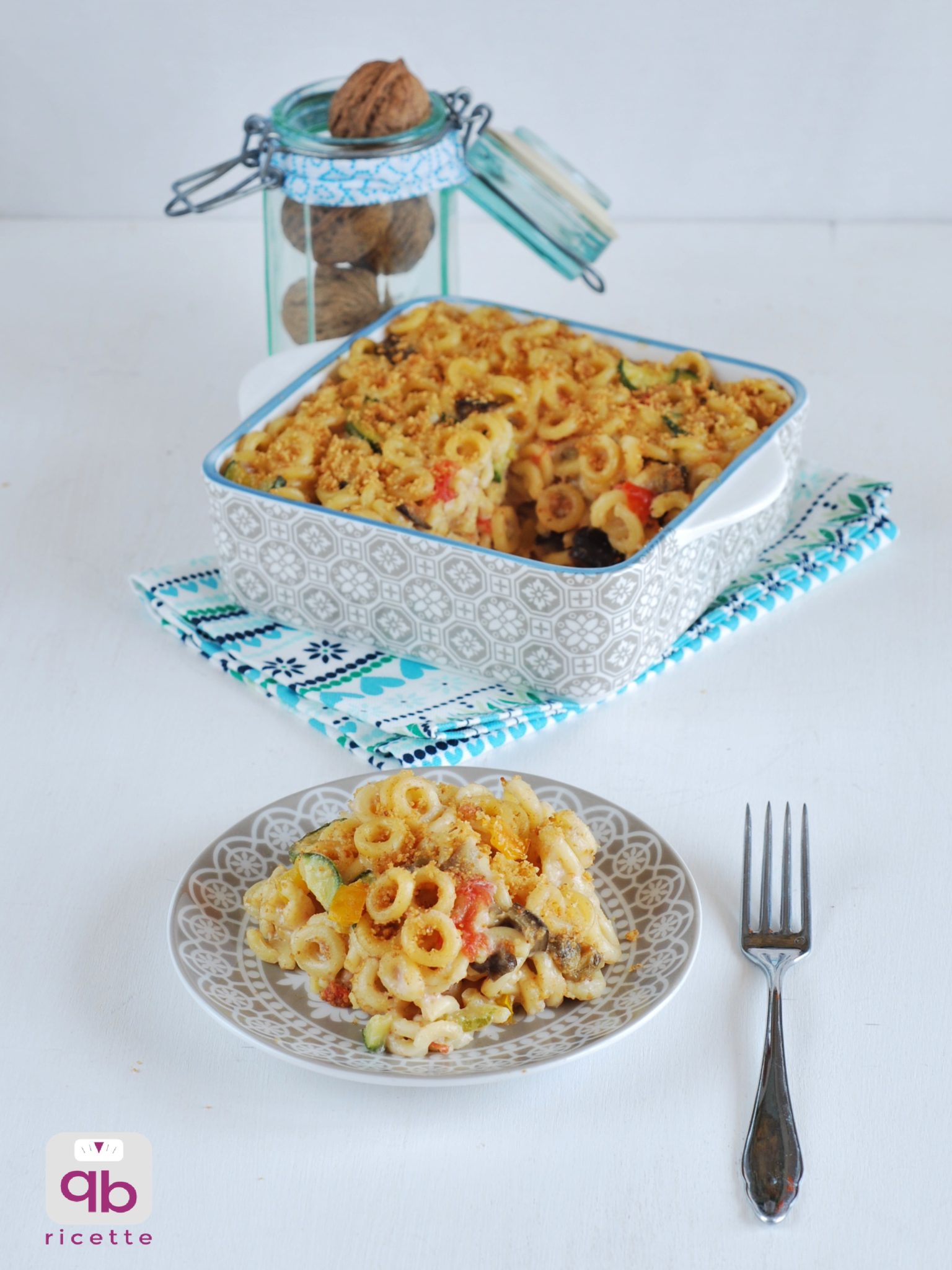 pasta-al-forno-con-verdure-e-noci