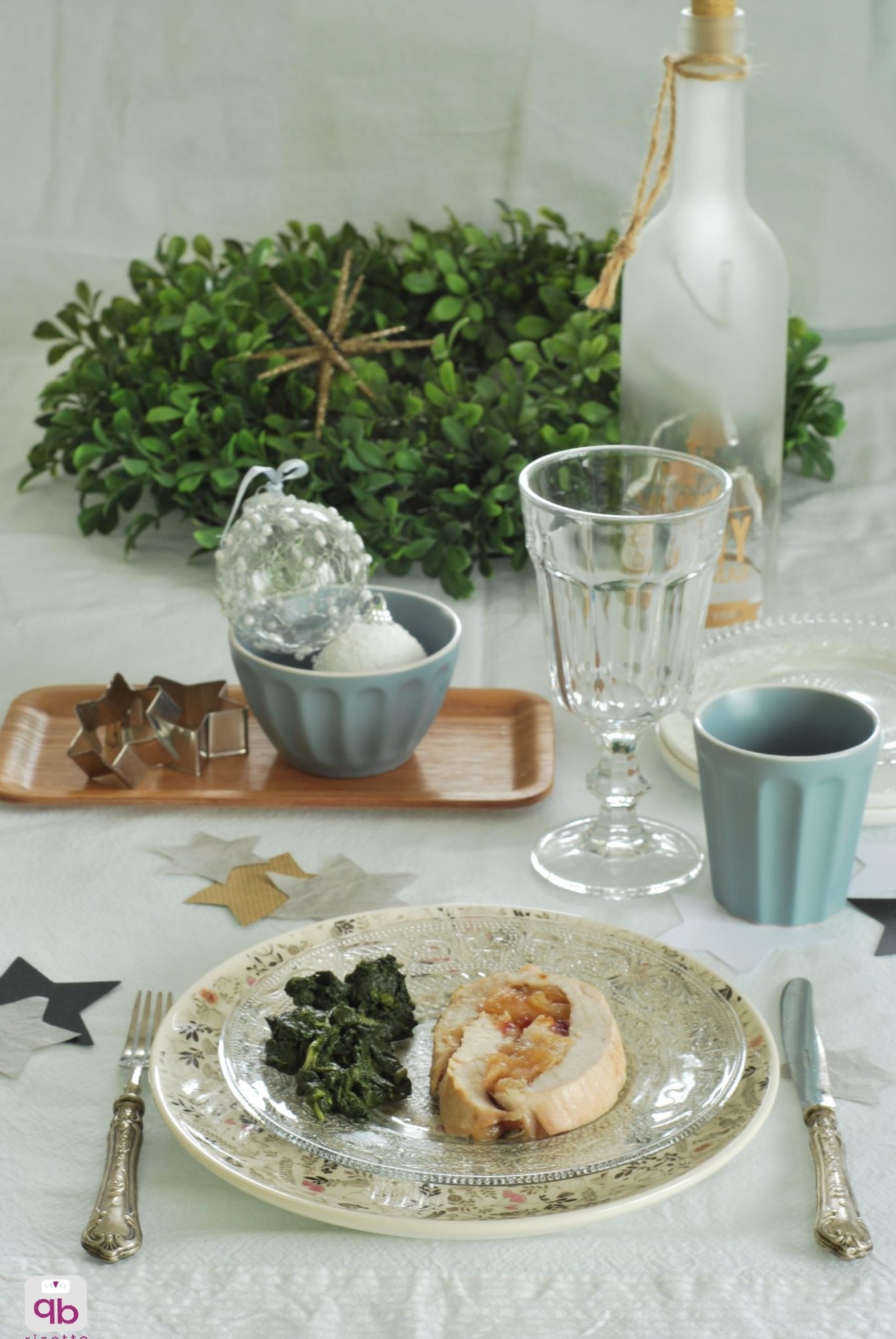 rotolo di fesa di tacchino con chutney di pere madernassa